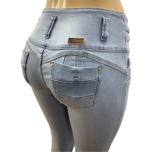 Franka Colombian Butt Lifting Jean FR006 New With Tags - Picture 6 of 7
